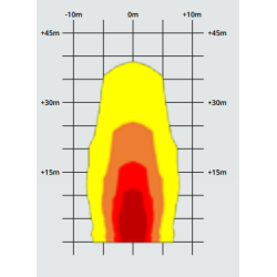 Lampa patrata - Lumina de lucru FLOOD cu 9 LED-uri Lampa patrata - Lumina de lucru FLOOD cu 9 LED-uri